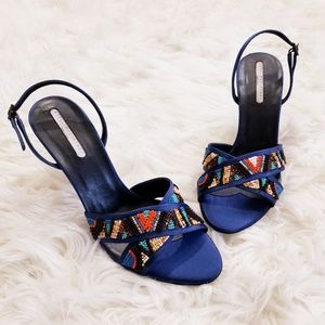 NWOB Stella McCartney Beaded Sling Back Pumps